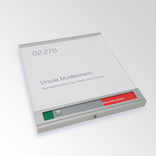 Laden Sie das Bild in den Galerie-Viewer, ECOCLIX DESIGN Frei-/Besetztanzeige