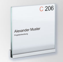 Laden Sie das Bild in den Galerie-Viewer, ECOCLIX Türschild, eine Leiste