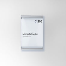 Laden Sie das Bild in den Galerie-Viewer, ECOCLIX Türschild, zwei Leisten