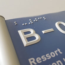 Laden Sie das Bild in den Galerie-Viewer, TAKTIL Türschilder