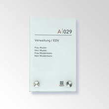 Laden Sie das Bild in den Galerie-Viewer, VARIMAX Türschild 2 Beschläge