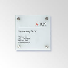 Laden Sie das Bild in den Galerie-Viewer, VARIMAX Türschild 4 Beschläge